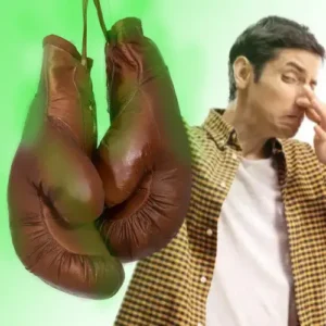 Guantes de boxeo con mal olor