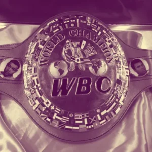 cinturon campeon boxeo