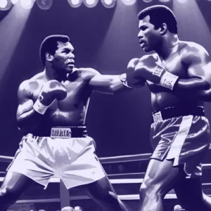 dos boxeadores de la categoria de pesos pesados